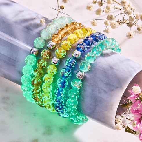 Cactus | Argent sterling .925 | Bracelet Verre Luciole